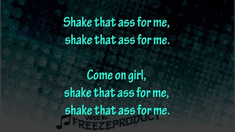 shake that lyrics|shake that lyrics dirty.